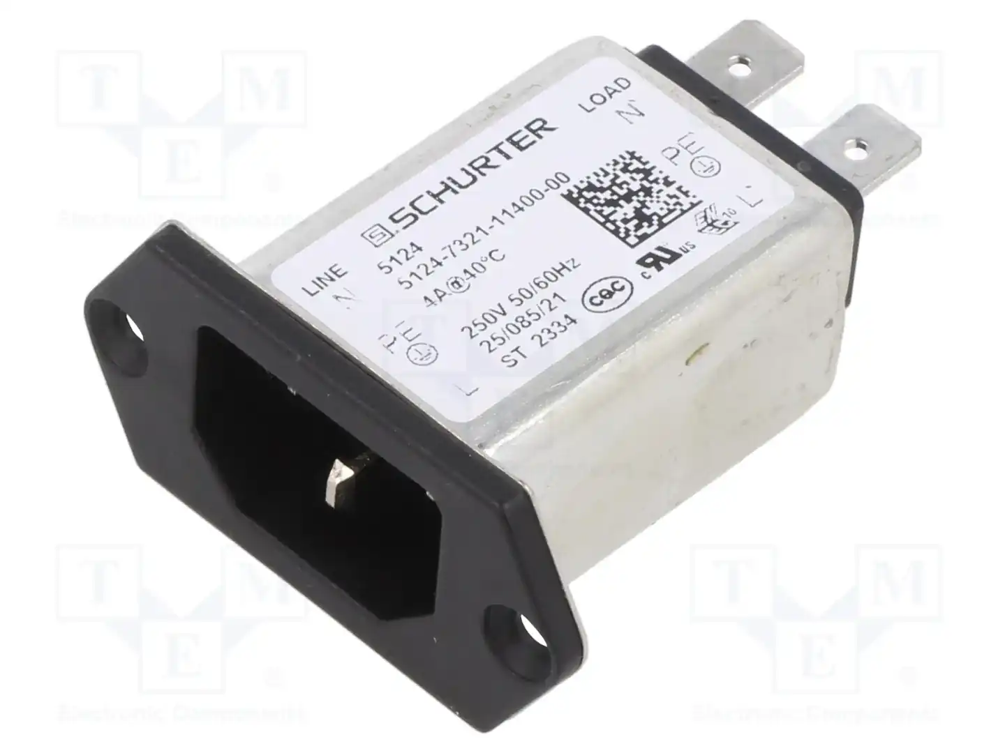 SCHURTER 3-130-954 — Разъемы IEC 60320