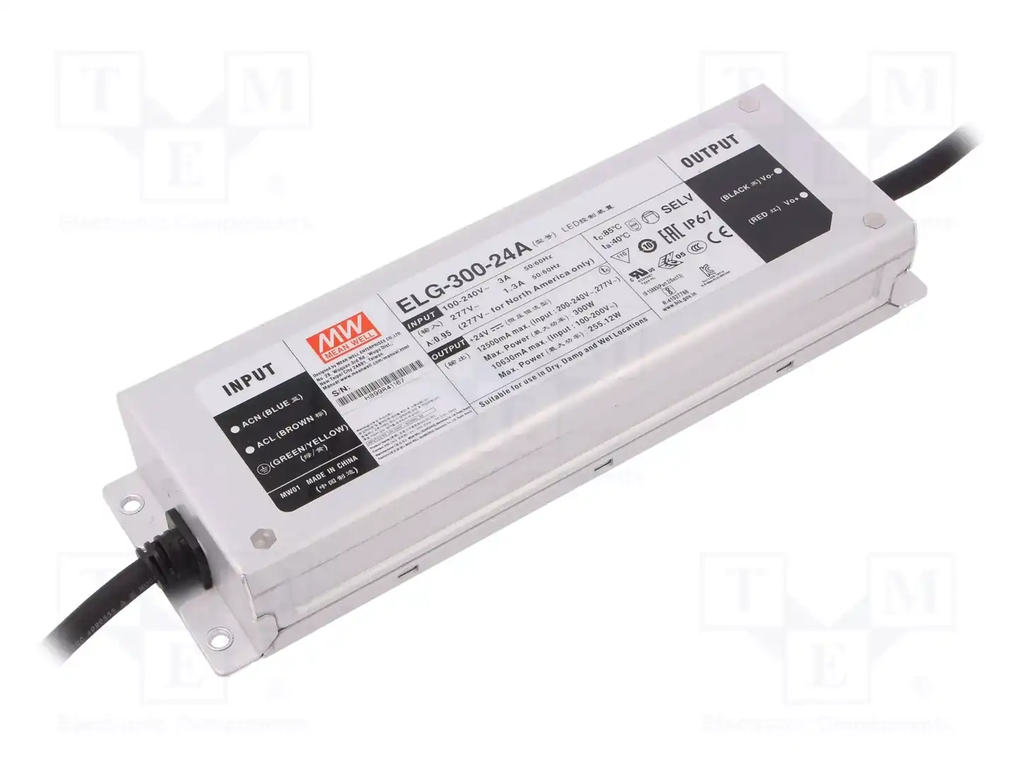 MEAN WELL ELG-300-24A — Блоки питания для LED