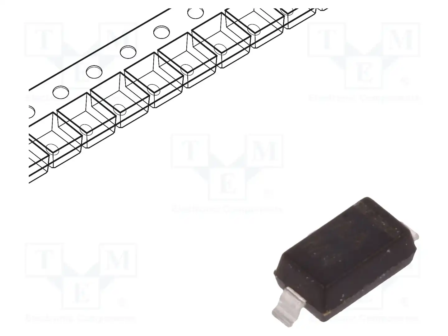 VISHAY BAV21W-E3-08 — Универсальные диоды SMD