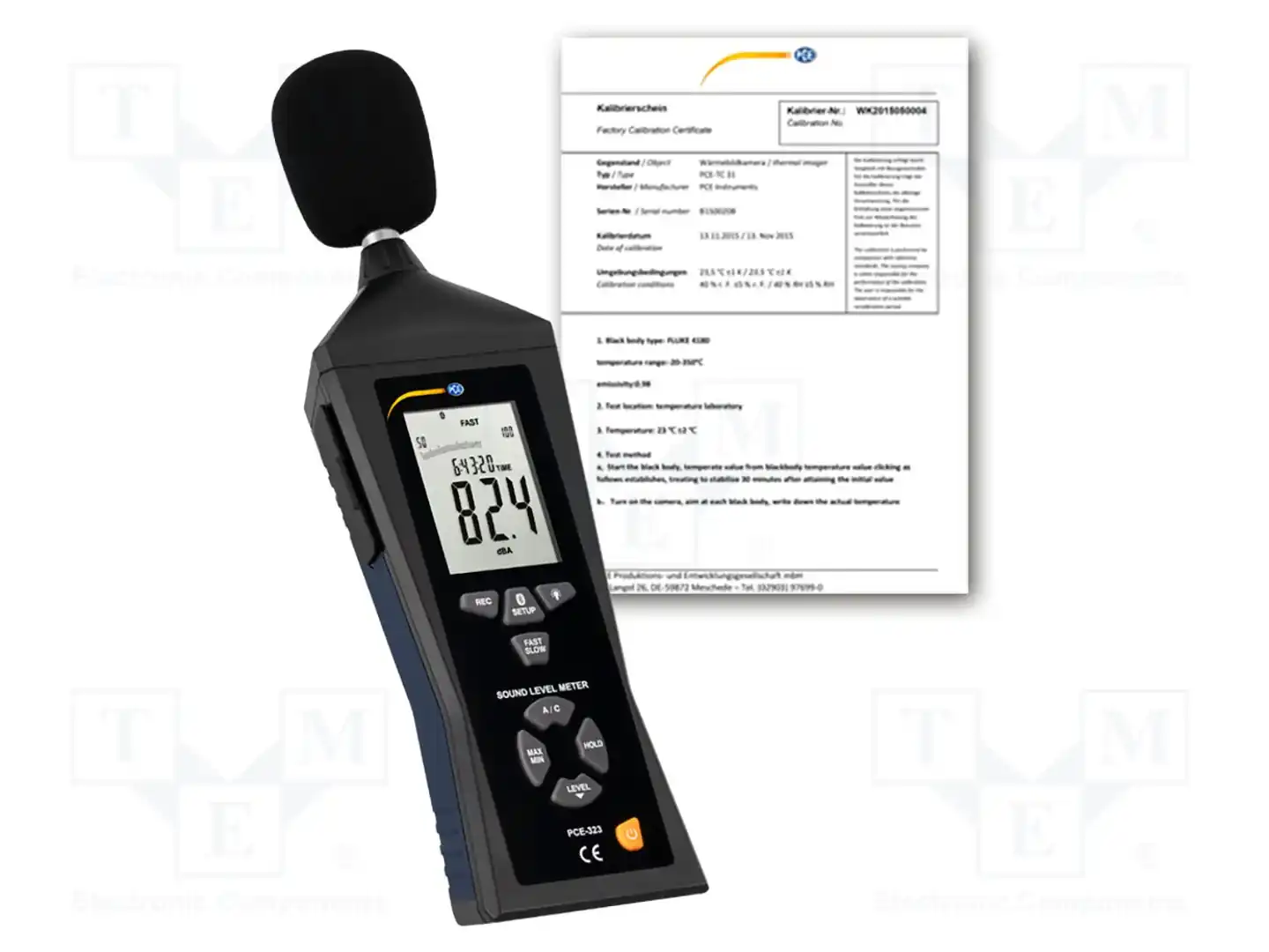 PCE INSTRUMENTS PCE-323-ICA — Измерители интенсивности звука