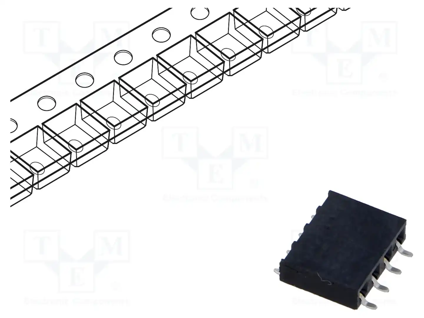 SAMTEC SSM-104-L-SH-TR — Разъeмы пластина - пластина
