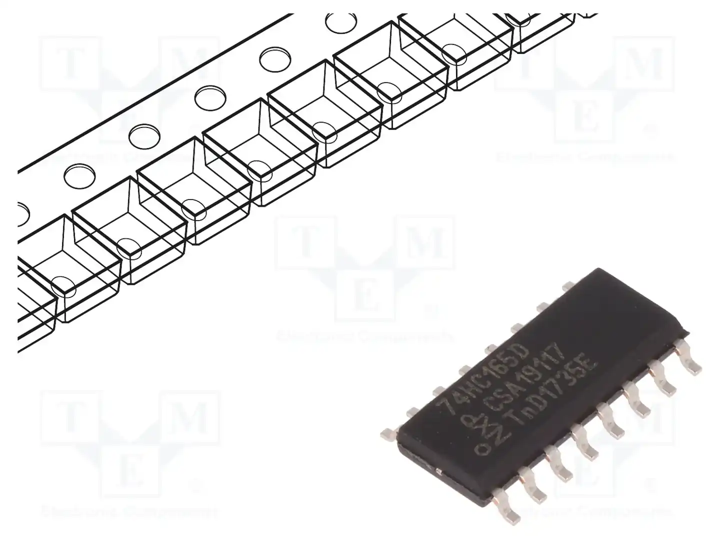 NEXPERIA 74HC165D,653 — Сдвигающие регистры