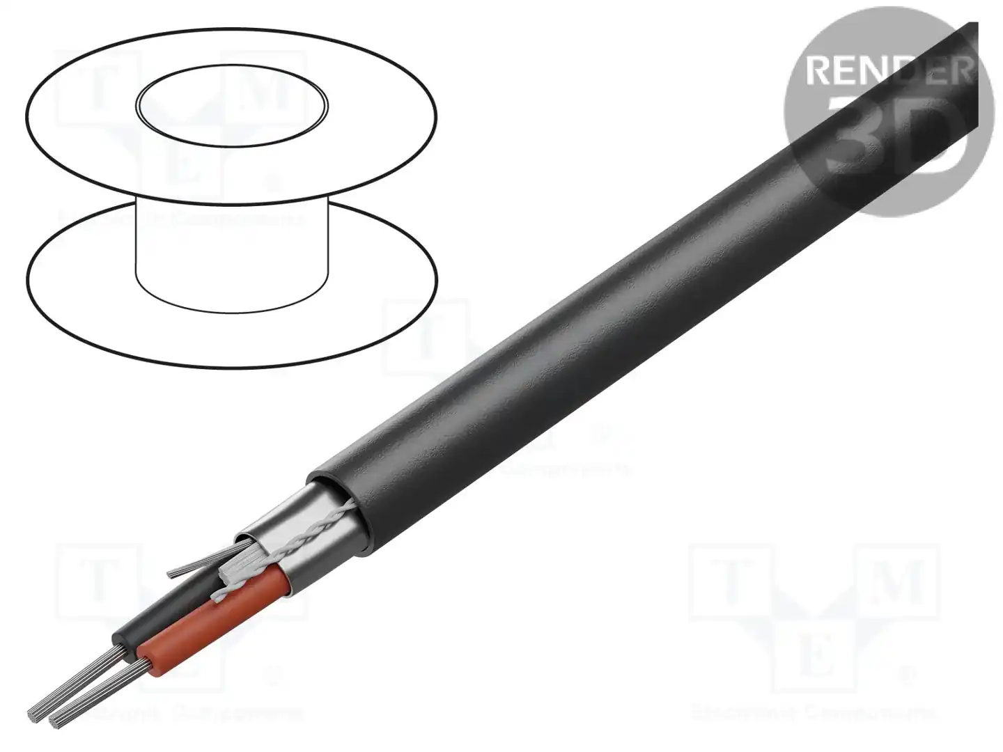 BELDEN 9343 0101000 — Провода многожильные экранированные