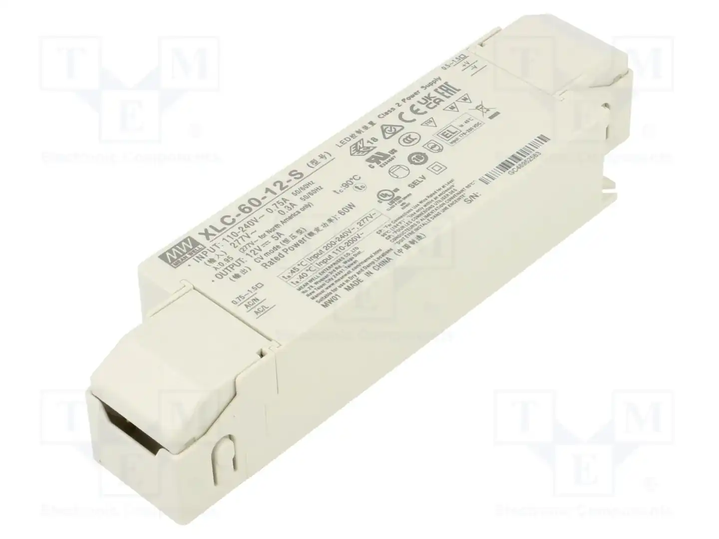 MEAN WELL XLC-60-12-S — Блоки питания для LED