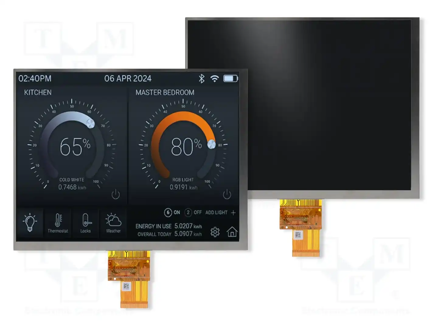 4D LCD 4DLCD-80-1024-768-CT-NM-350-L — Дисплеи TFT