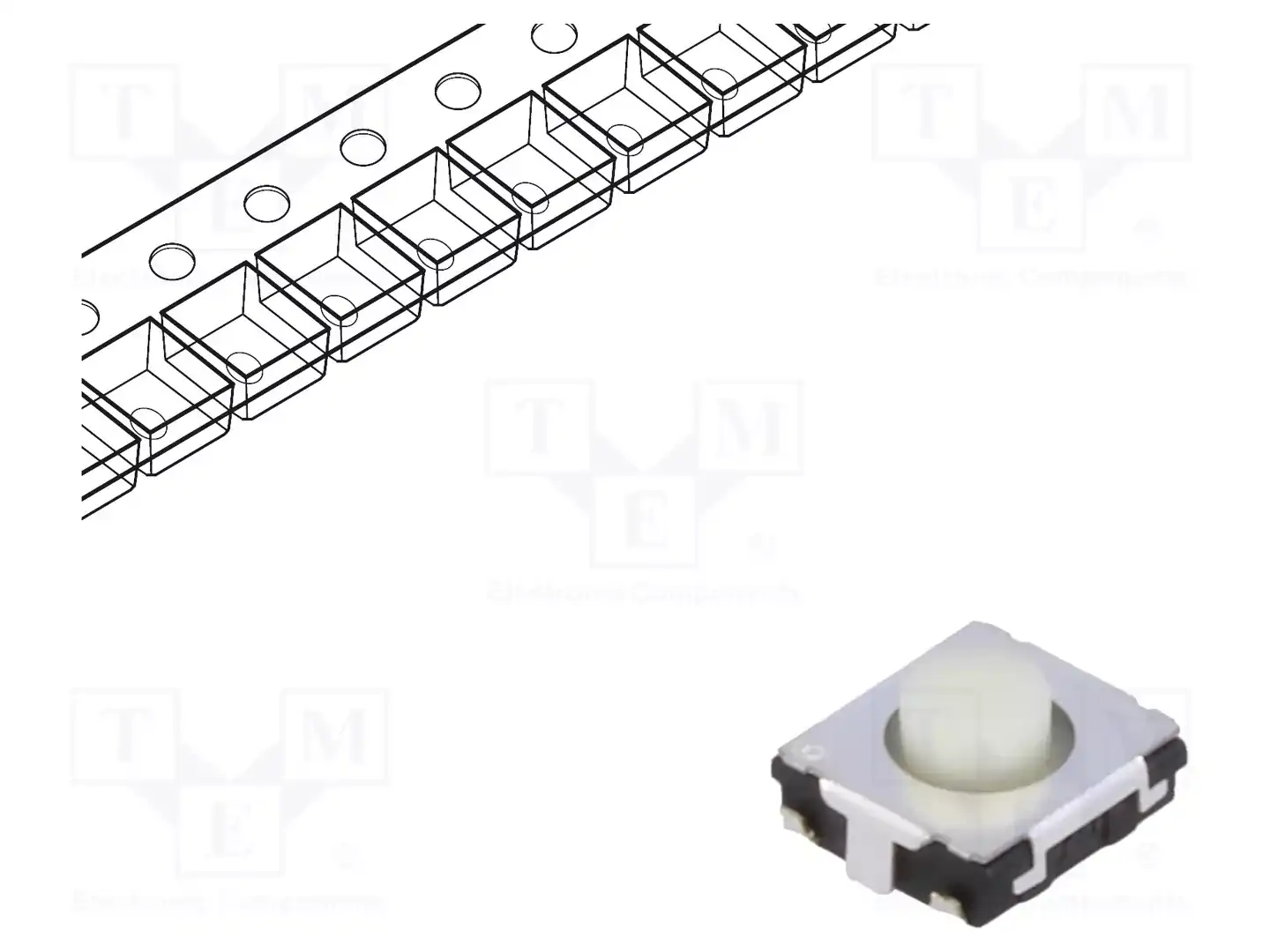 PANASONIC EVQQ2H03W — Микропереключатели TACT