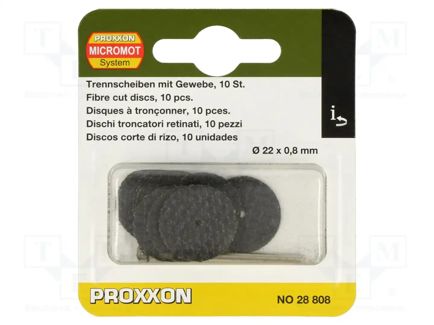 PROXXON 28808 — Диски для резки и шлифовки