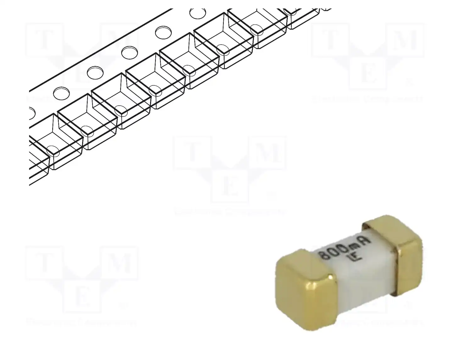 LITTELFUSE 0448.800MR — Предохранители SMD 2410 сверхбыстрые