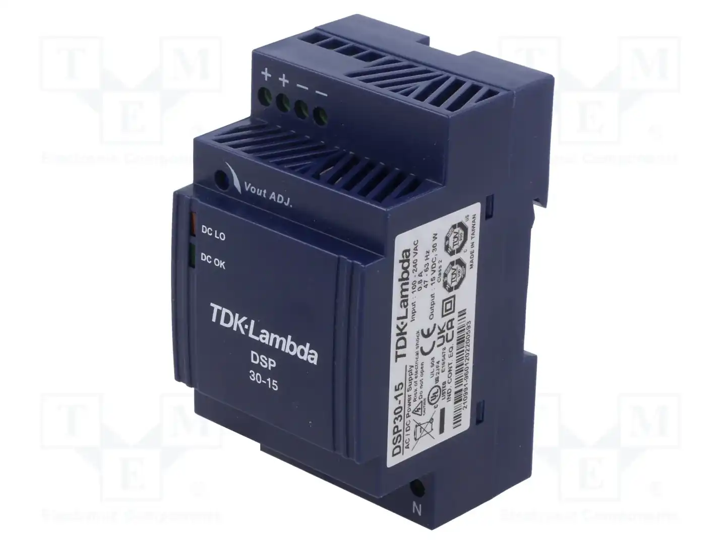 TDK-LAMBDA DSP30-15 — Блоки питания на DIN-рейку