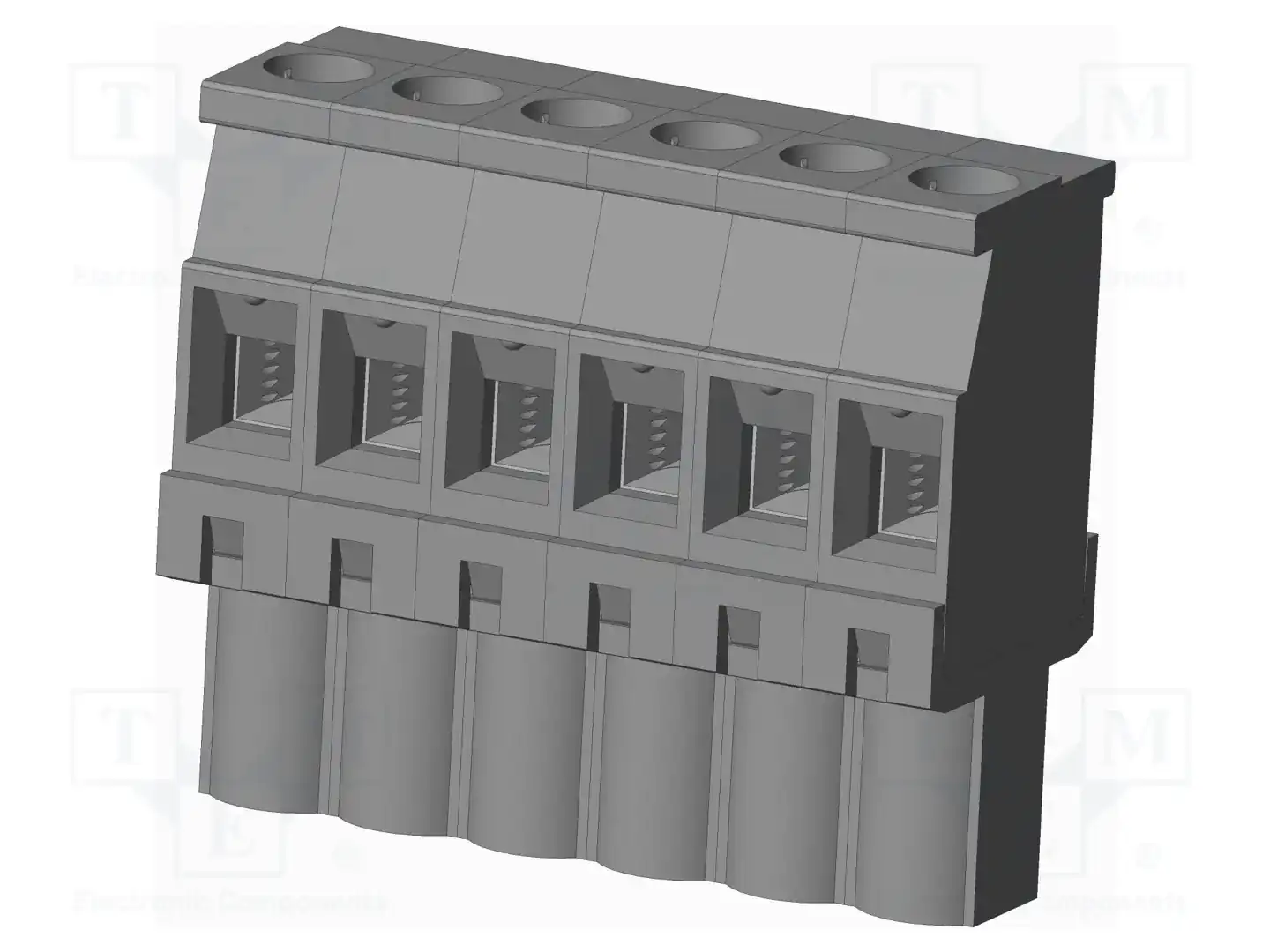 AMPHENOL ANYTEK TS06718B0000G — Клеммные колодки разъемного типа