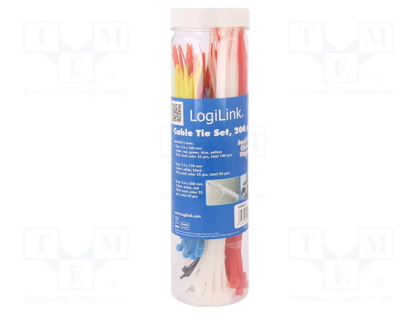LOGILINK KAB0018 — Зажимные хомуты