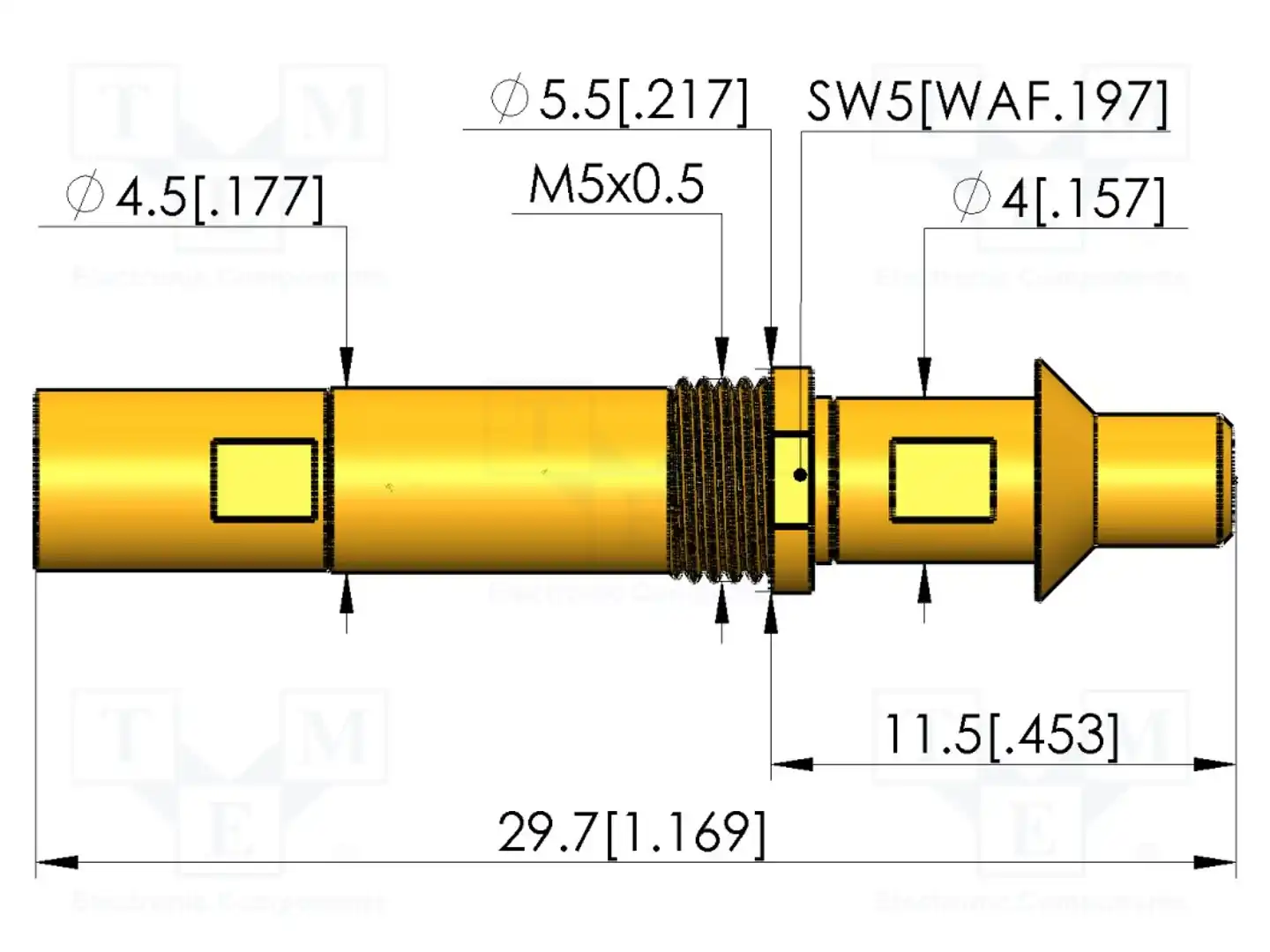 INGUN HFS-410 308 080 A 5042 ZE M — Измерительные щупы
