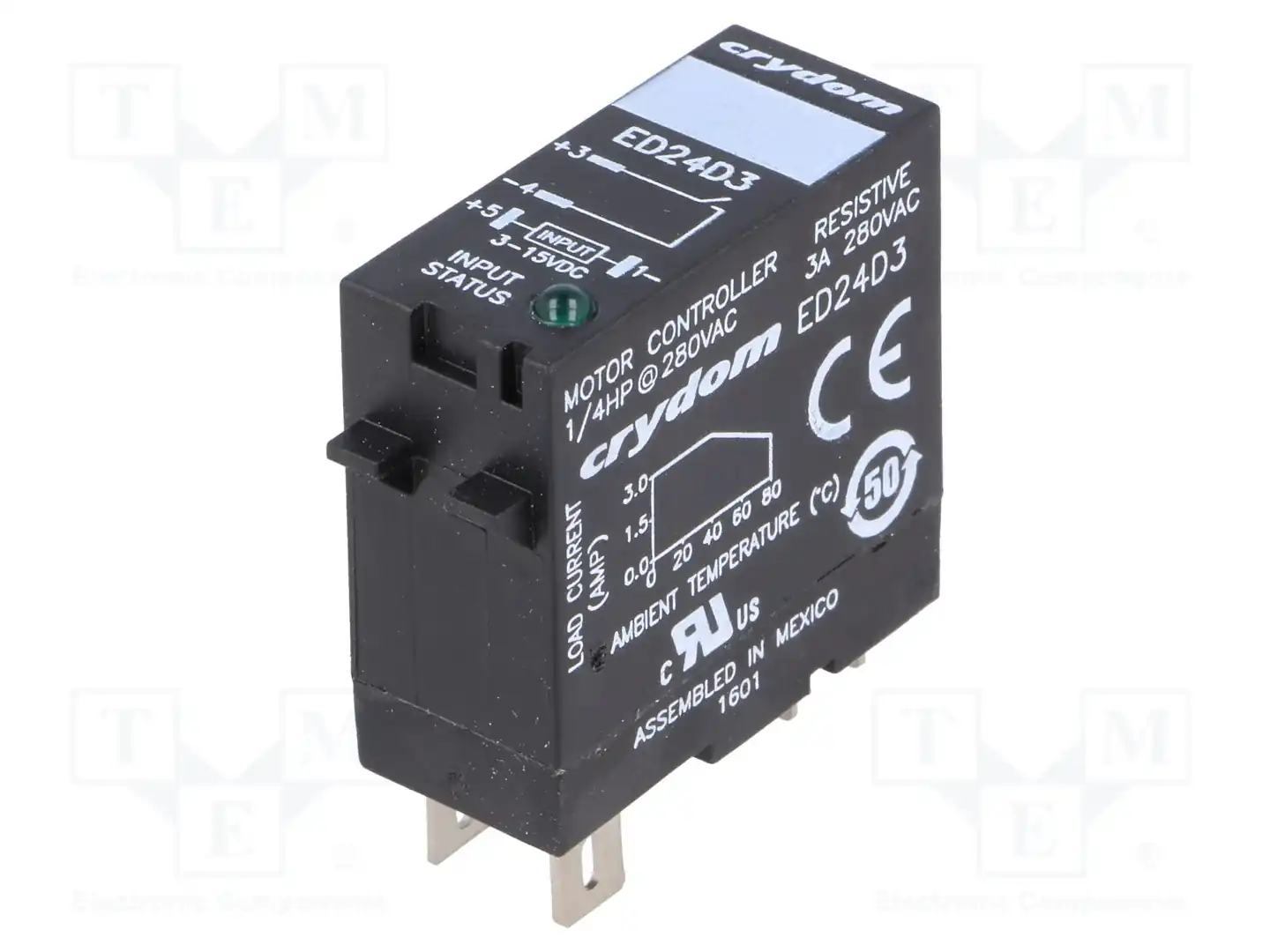 SENSATA / CRYDOM ED24D3 — Реле SSR однофазные