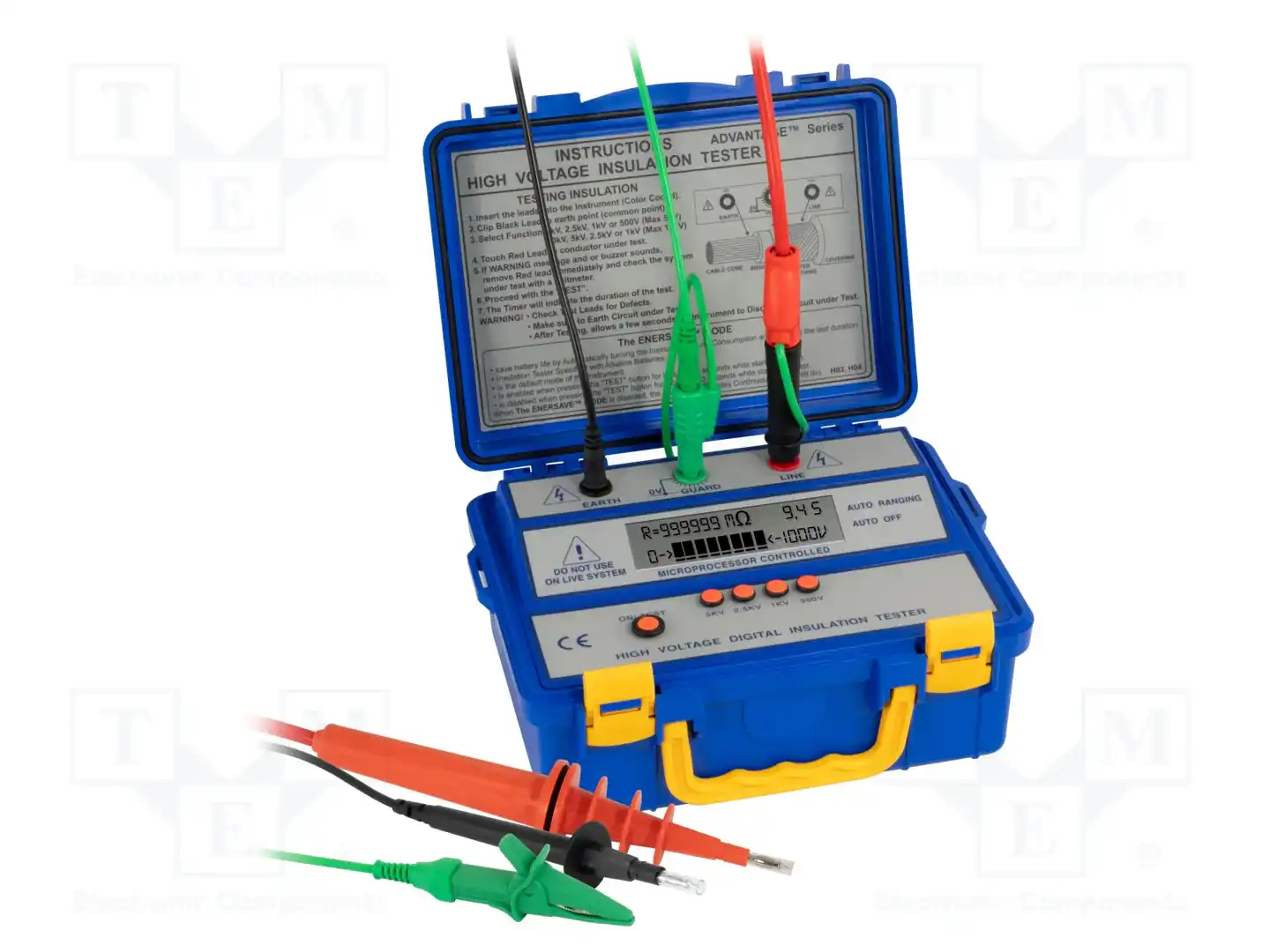 PCE INSTRUMENTS PCE-IT413 — Измерители активного сопротивл. изоляции