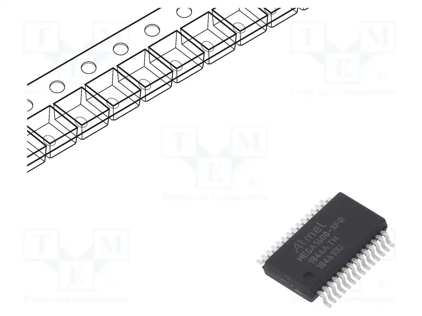 Microchip Technology ATMEGA1608-XFR — Линейка AVR 8-bit
