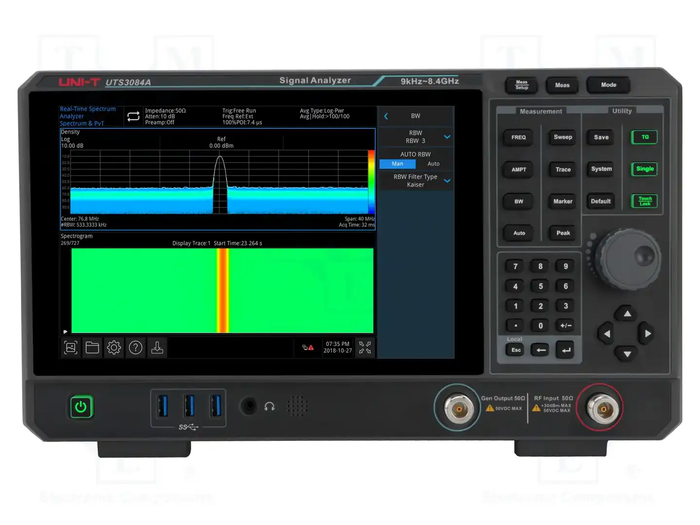 UNI-T UTS3084A — Анализаторы спектра