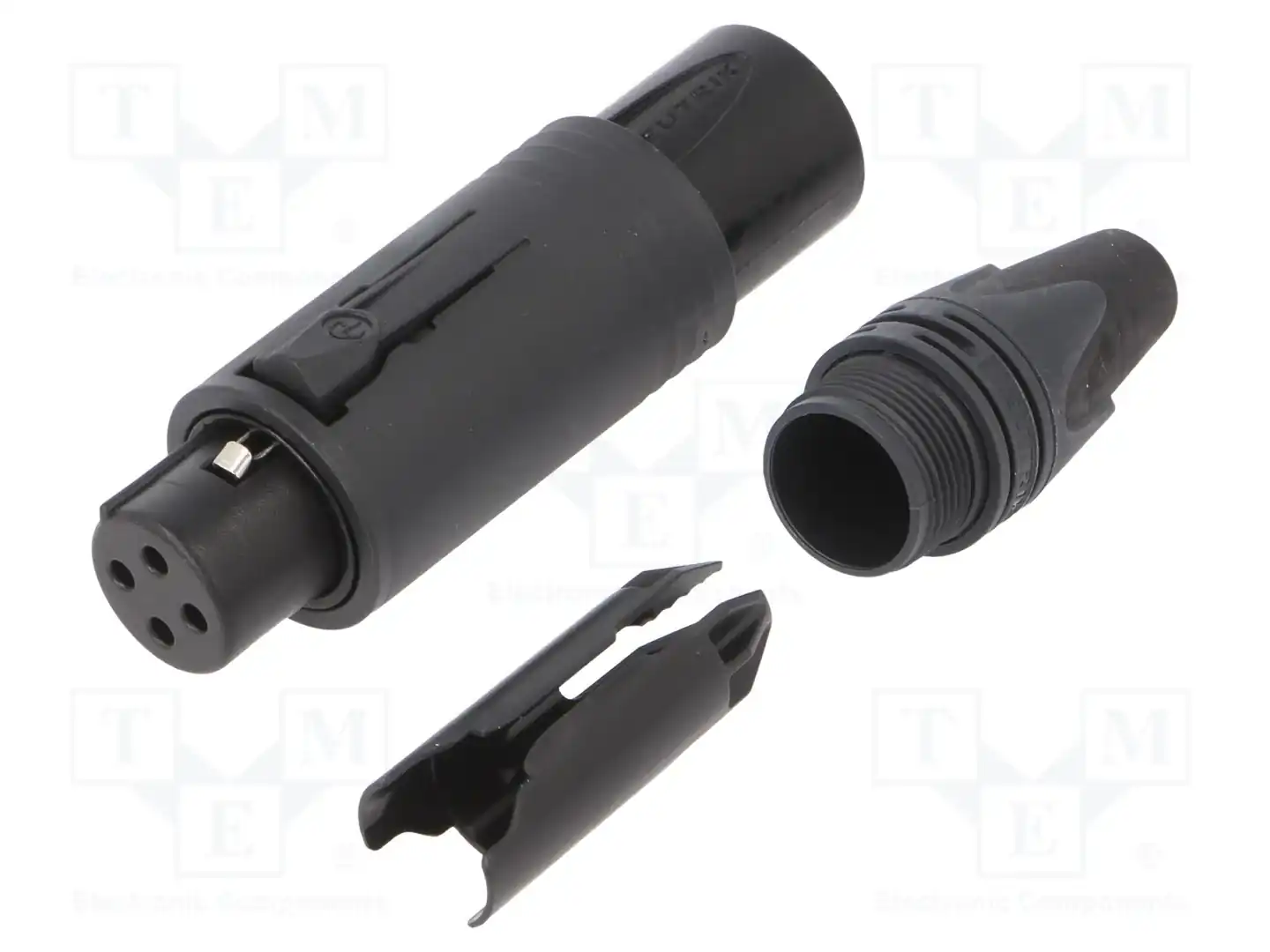NEUTRIK NC3FM-C-B — Разъeмы XLR