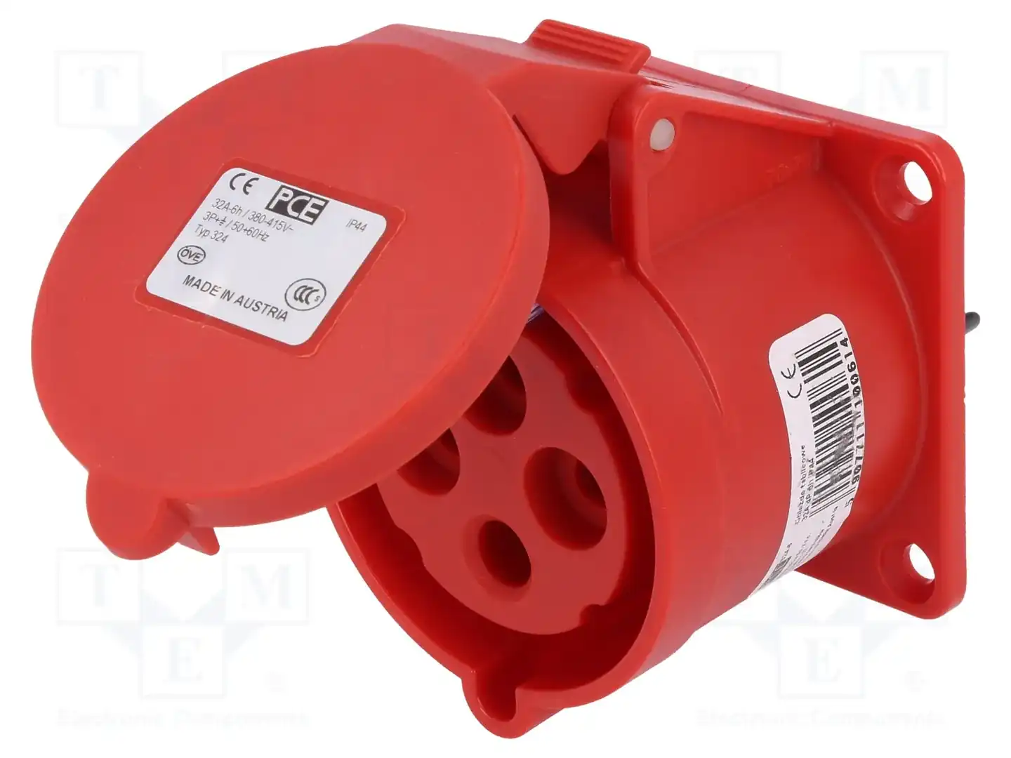 PCE 324-6 — Многофазные разъемы IEC 60309