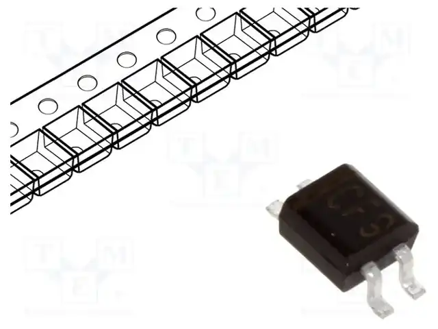 DIOTEC SEMICONDUCTOR MYS80 — Однофазные мосты диодные SMD/THT