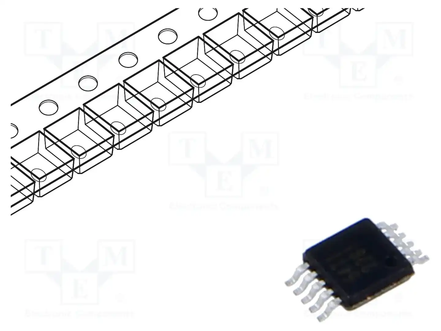Texas Instruments INA228AIDGSR — Операционные усилители SMD