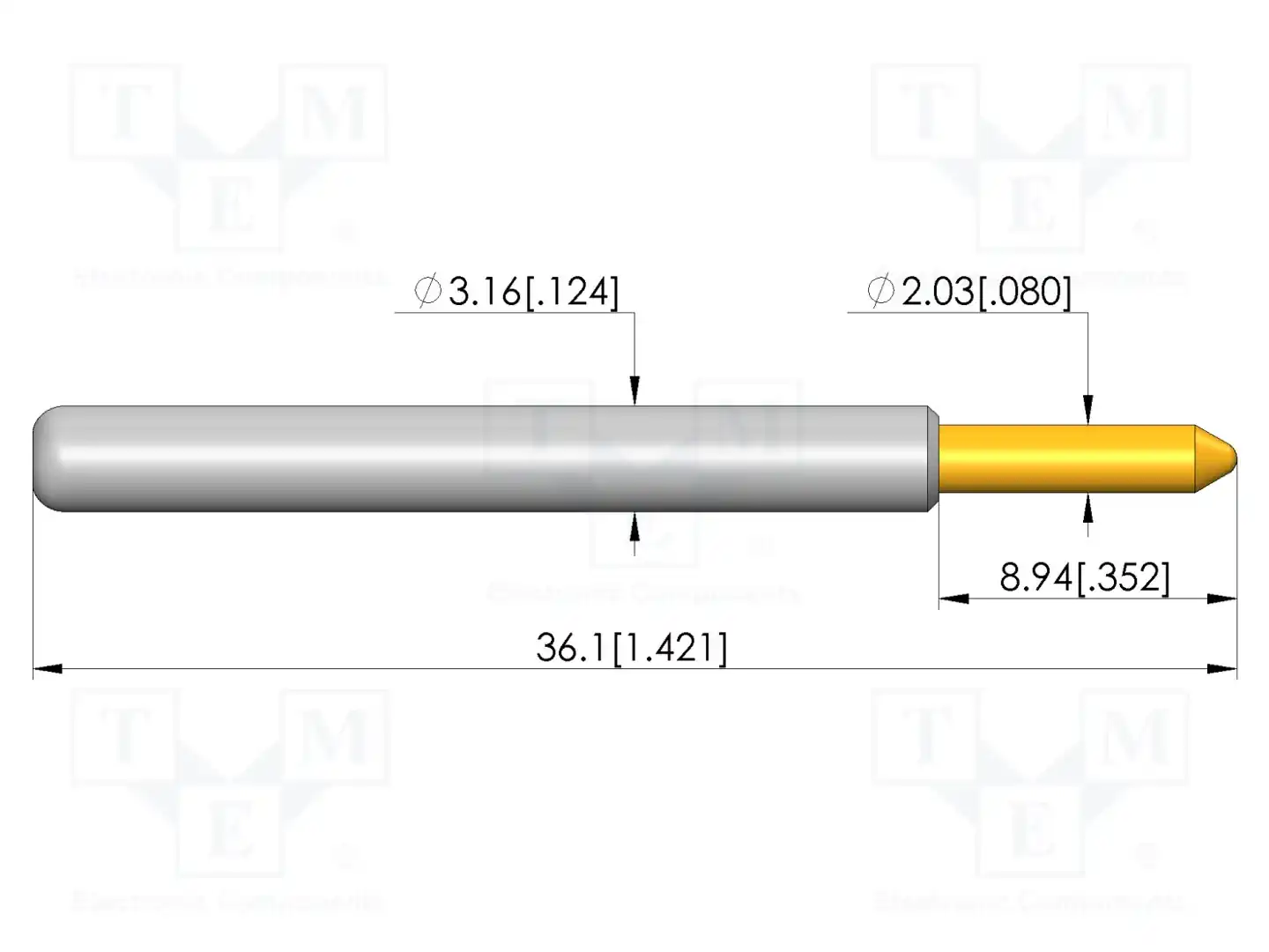 INGUN HSS-005 313 203 A 5000 — Измерительные щупы