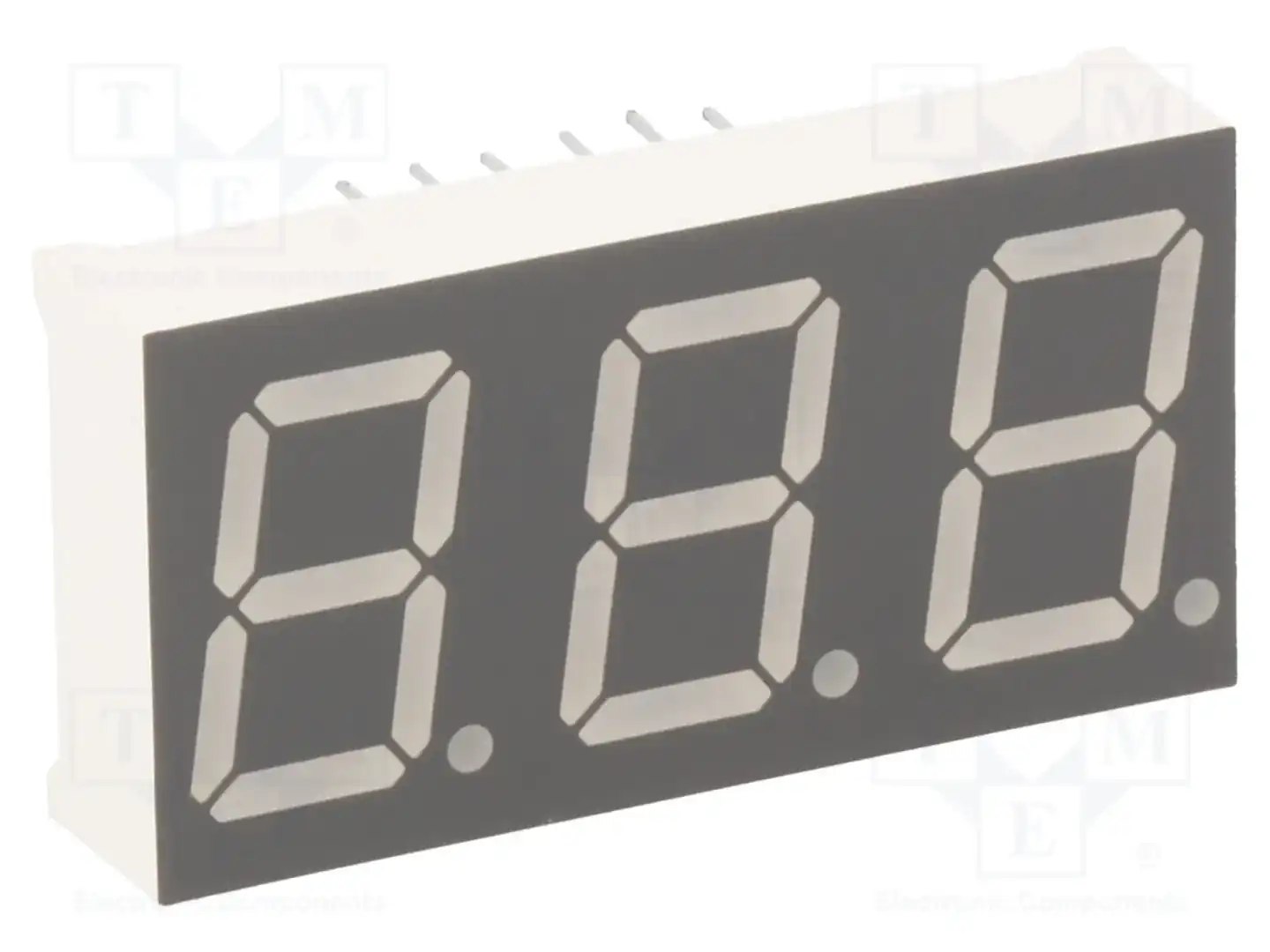 LUCKYLIGHT KW3-567CGB — Светодиодные дисплеи 7-сегментные