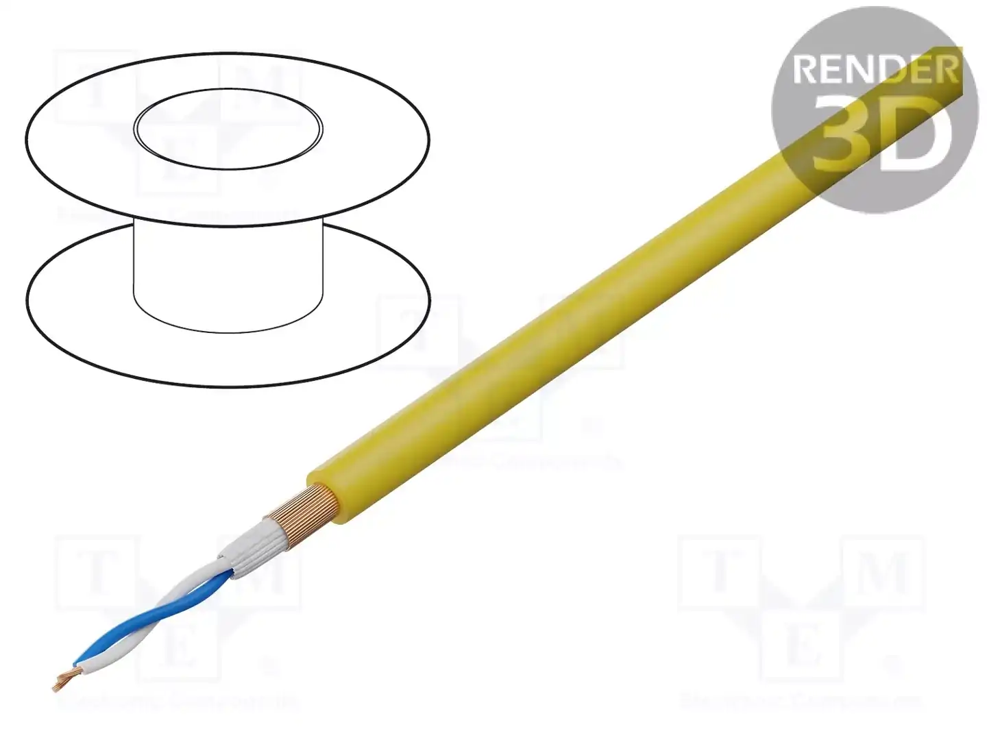TASKER T32 YELLOW — Провода микрофонные