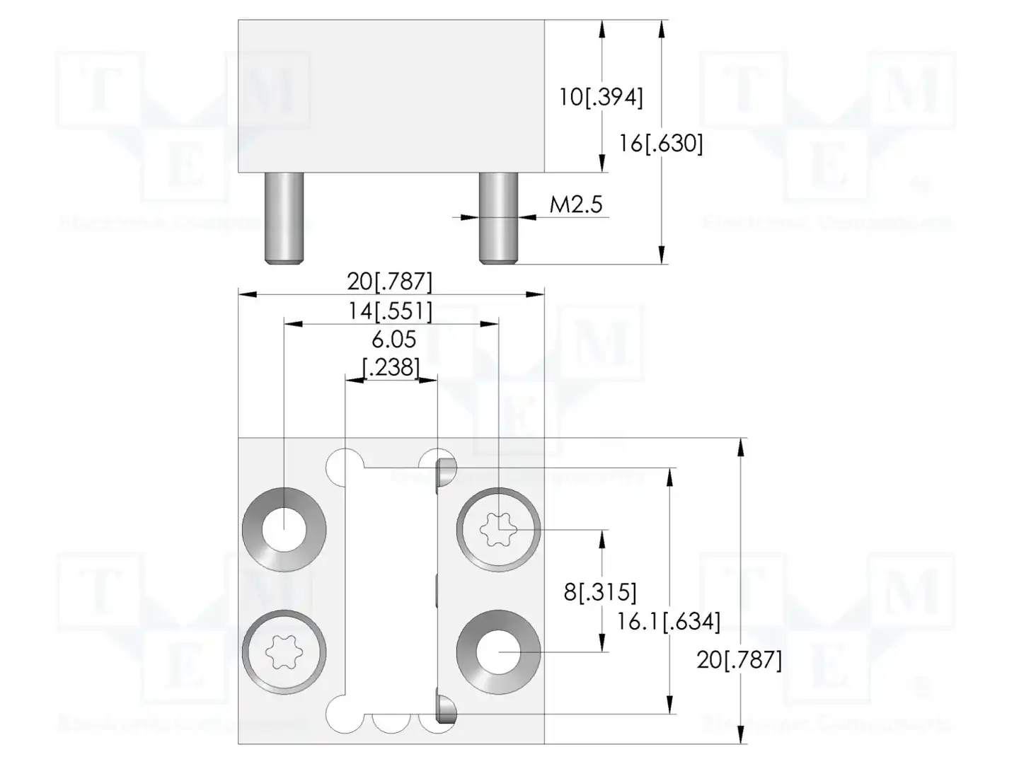 INGUN KS-802HMTD-2 — Гнёзда для измерительных щупов