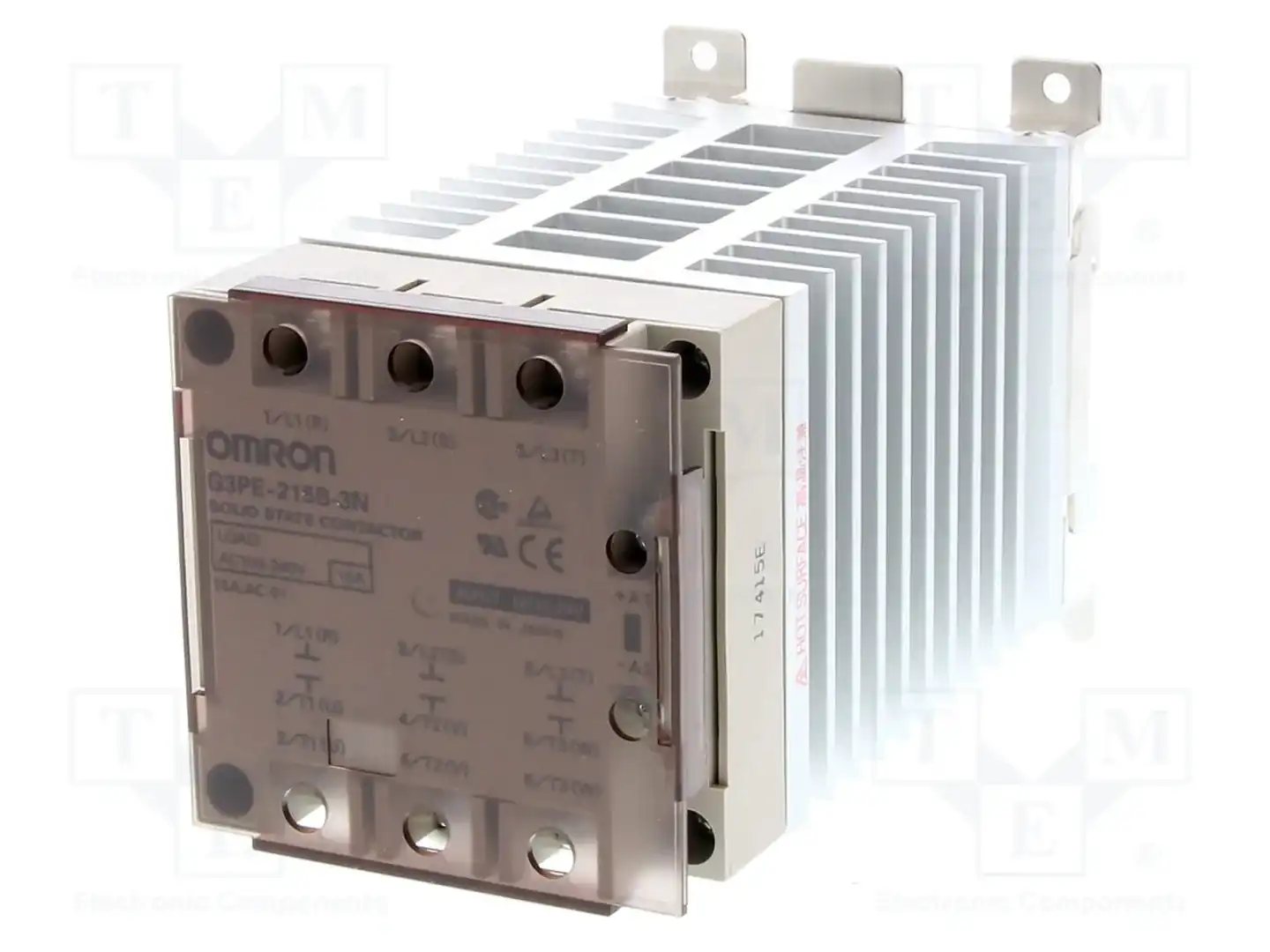 OMRON G3PE-225B-2N 12-24VDC — Реле SSR трехфазные