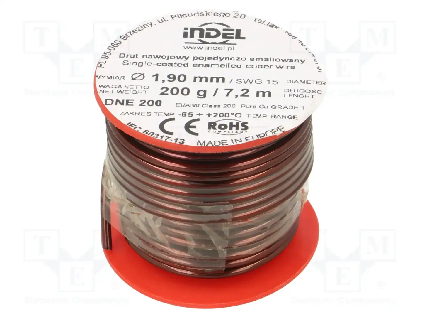 INDEL DNE1,90-200G — Проволока обмоточная