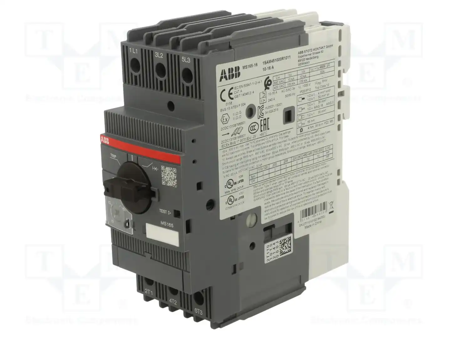ABB 1SAM451000R1011 — Выключатели двигательные