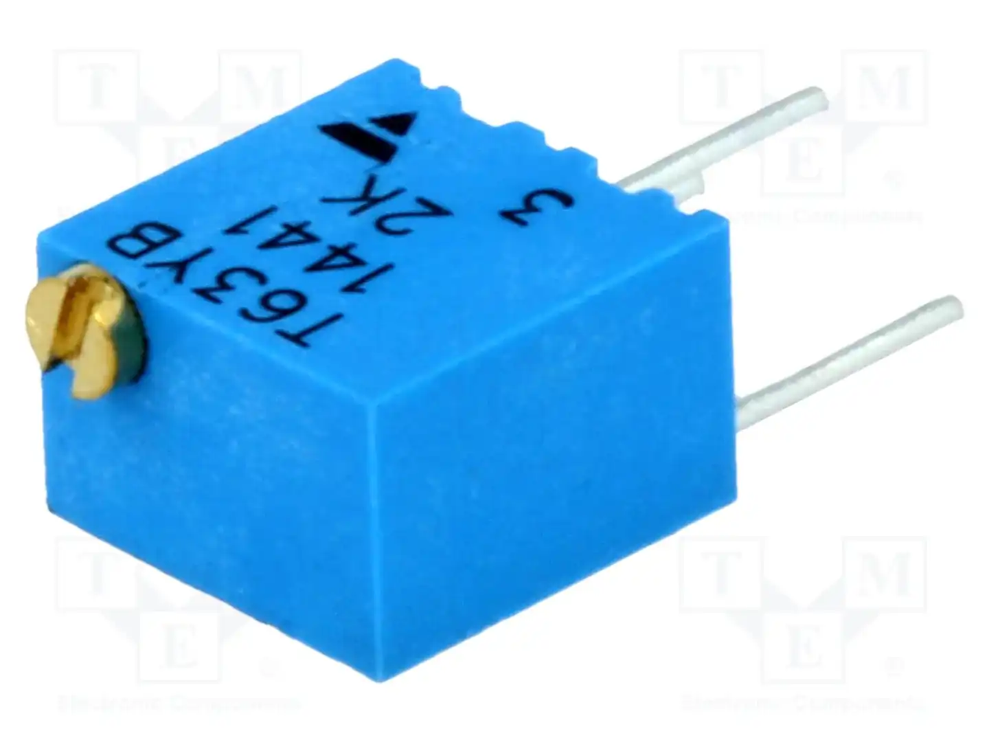 VISHAY T63YB202KT20 — Потенциометры THT многооборотные 1/4 дм