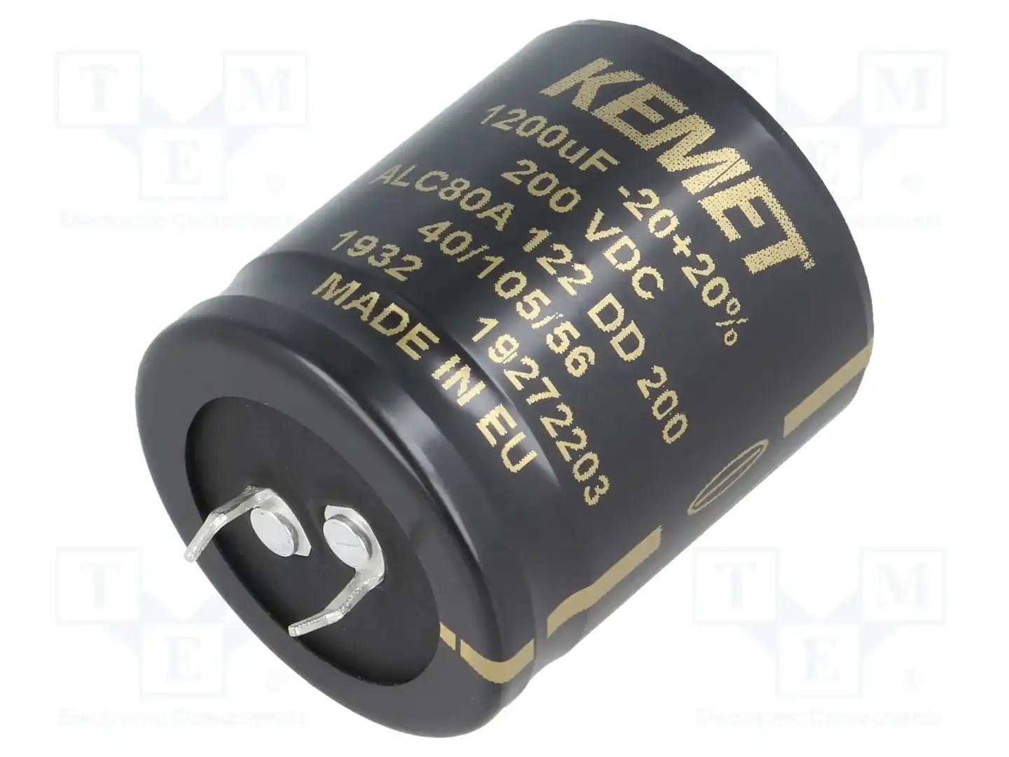 KEMET ALC80A122DD200 — Конденсаторы электролитические SNAP-IN