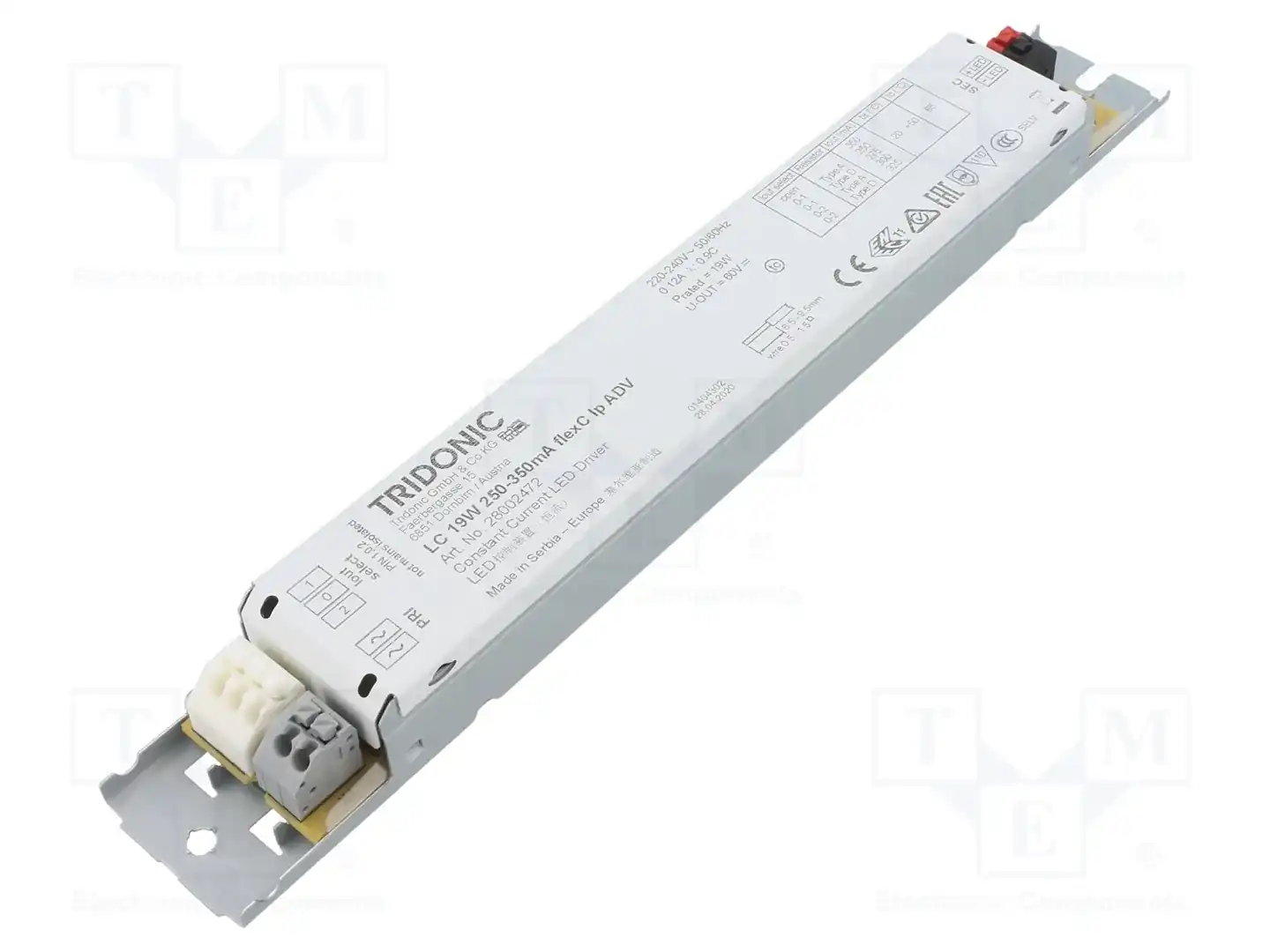TRIDONIC LC 19W 250-350MA FLEXC LP ADV — Блоки питания для LED