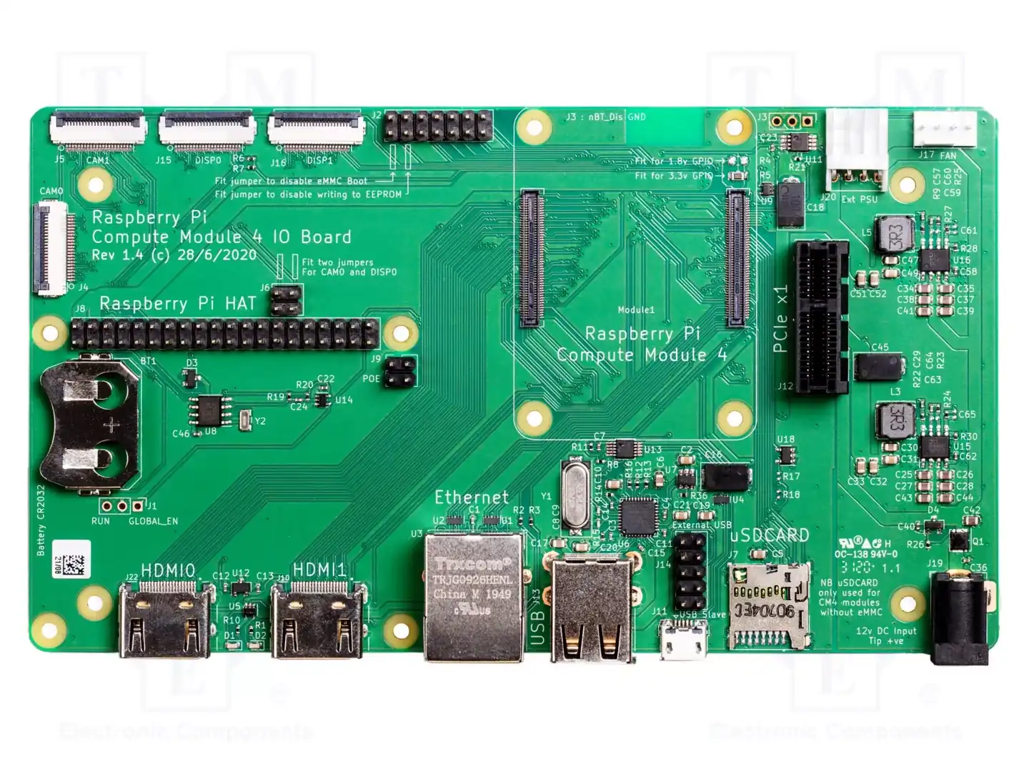 RASPBERRY PI RPI CM4IO — встроенные системы