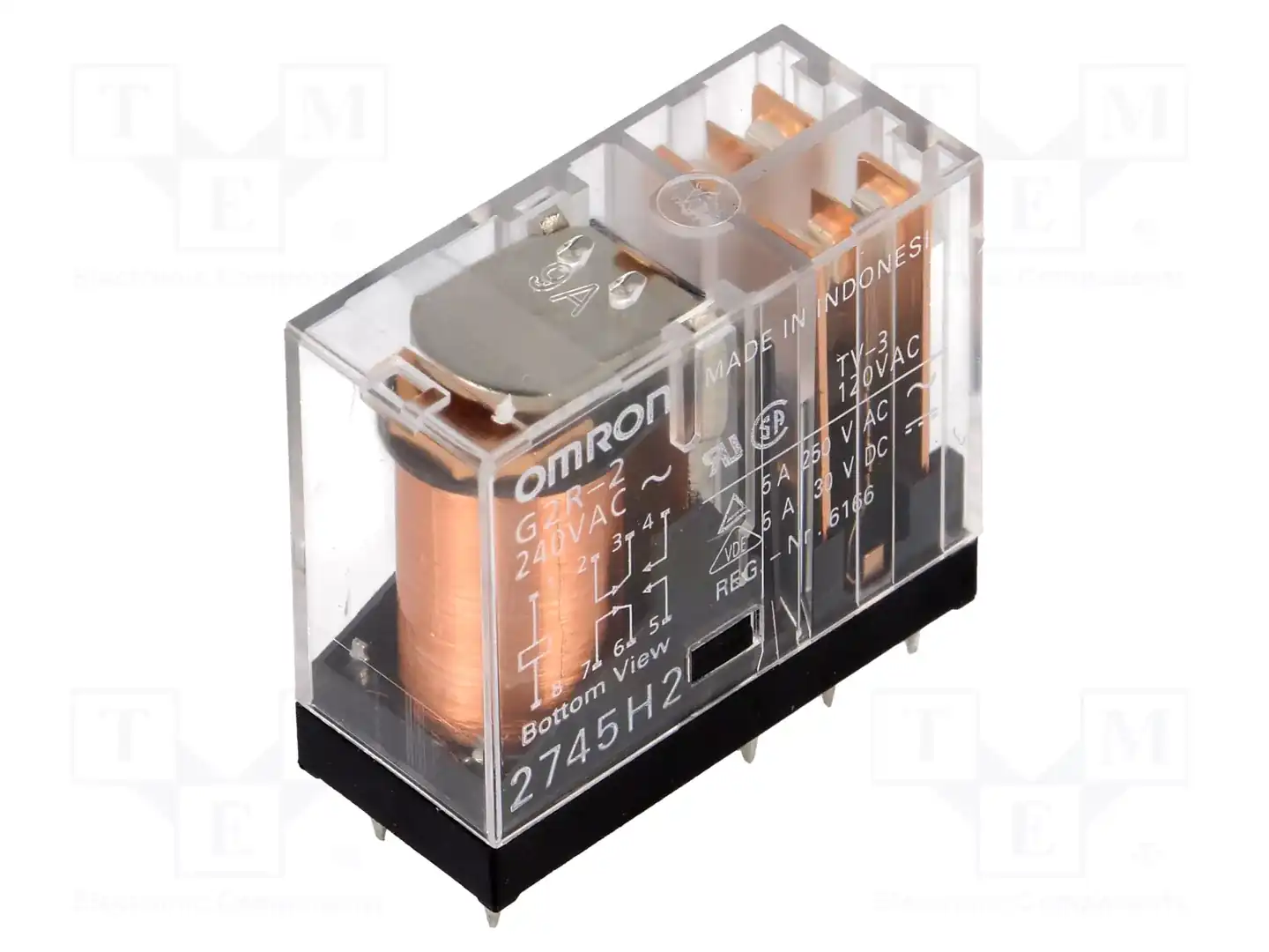 OMRON Electronic Components G2R-2 240VAC — Реле электромагн. миниатюрные