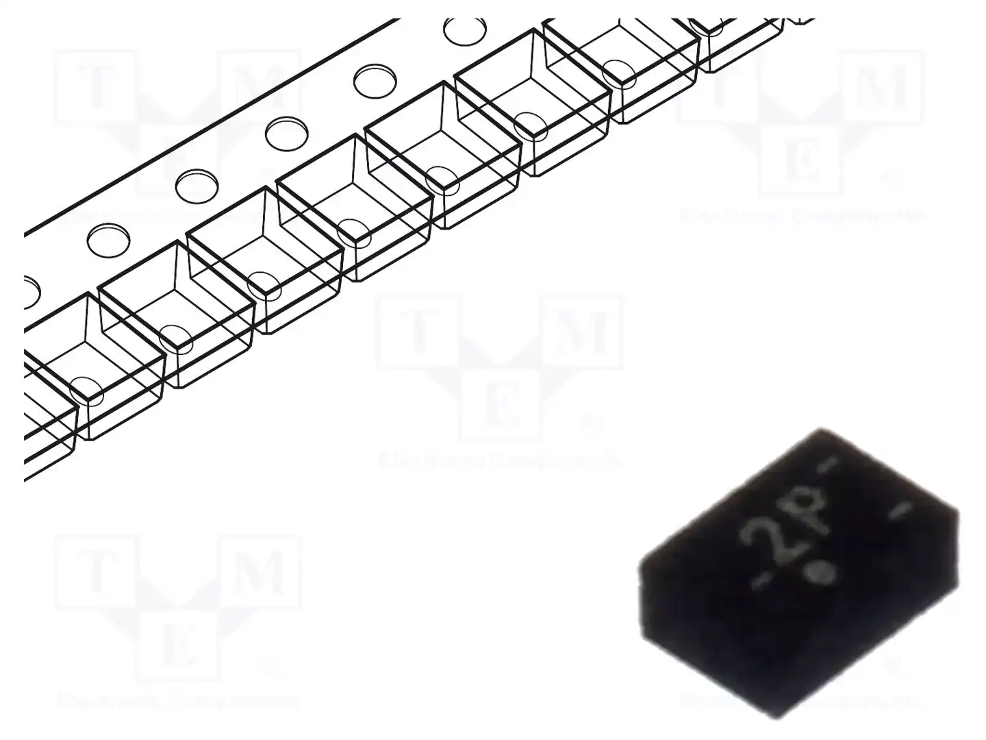 Texas Instruments TPD4E004DRYR — Диоды защитные - сборки