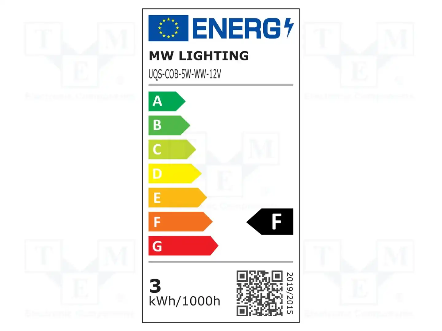 POS UQS-COB-5W-WW-12V-5M — Источники света - светодиодные ленты