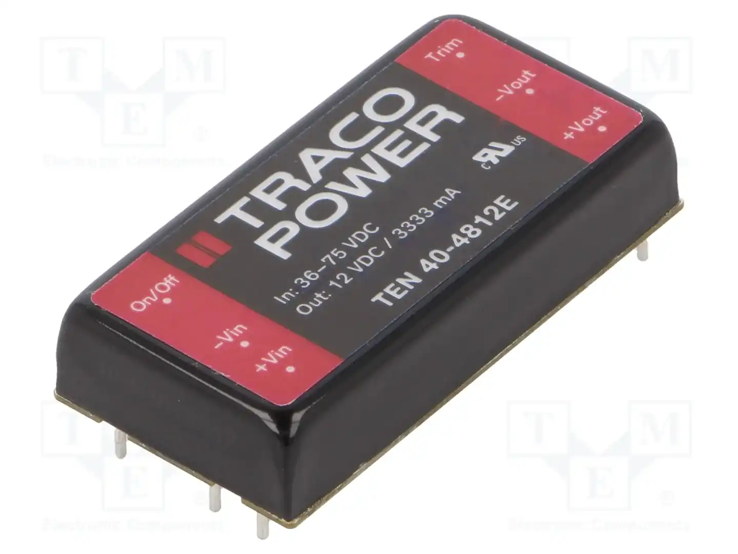 TRACO POWER TEN 40-4812E — Преобразователи DC/DC