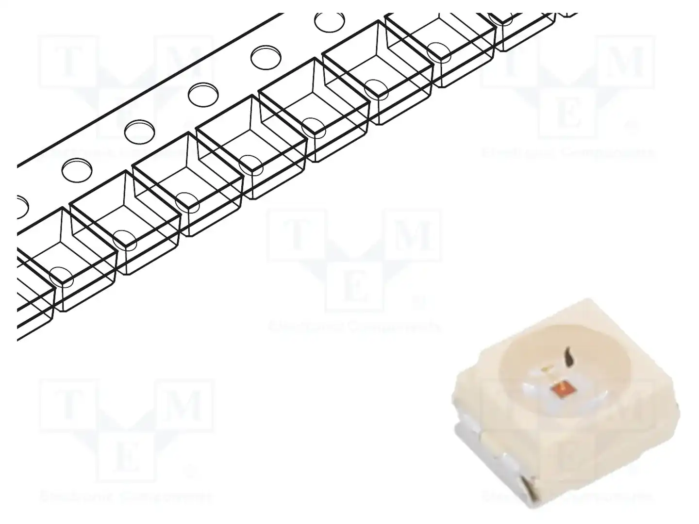 VISHAY VLMY334BACB-GS08 — Светодиоды SMD цветные