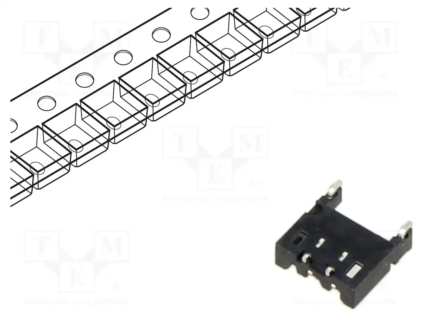 HIROSE DF57H-2P-1.2V(21) — Разъeмы сигнальные растр 1,20мм