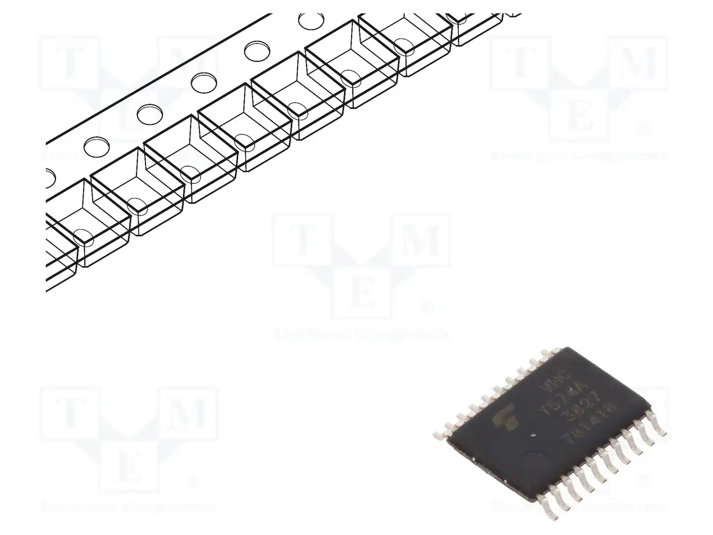 TOSHIBA 74VHCT574AFT(BJ) — Триггеры