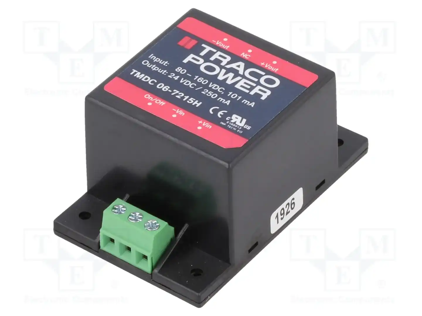 TRACO POWER TMDC 06-7215H — Преобразователи DC/DC