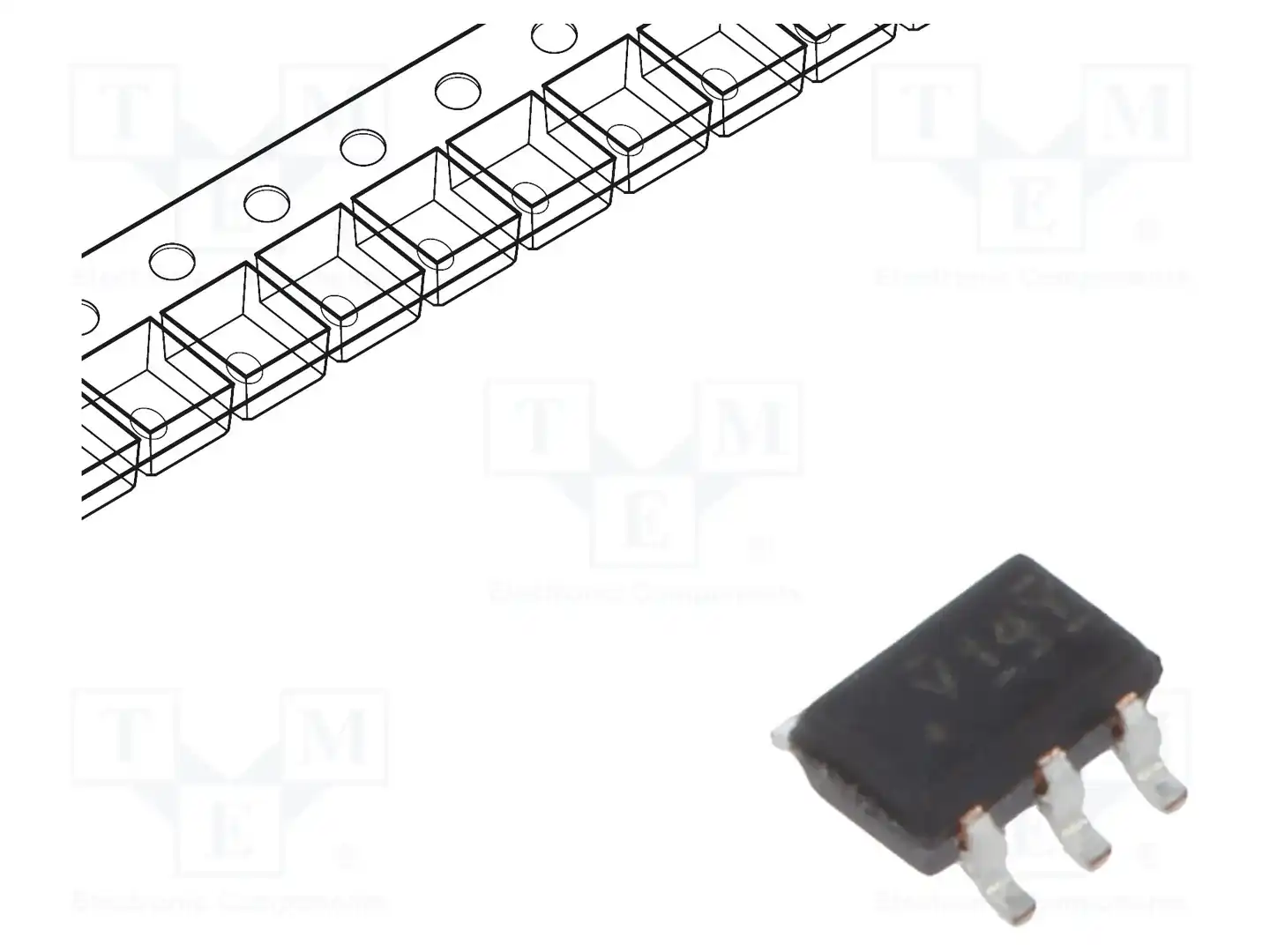 onsemi NC7SV14P5X — Ворота, инверторы