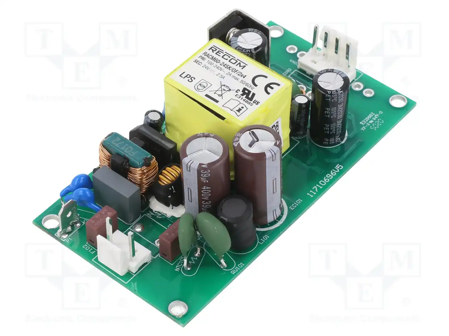 RECOM RACM60-24SK/OF/2X4 — Открытые блоки питания