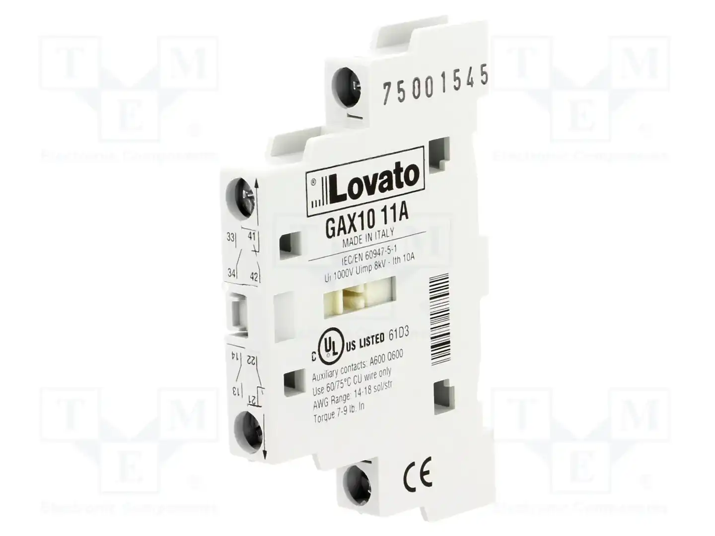LOVATO ELECTRIC GAX1011A — Разъединители