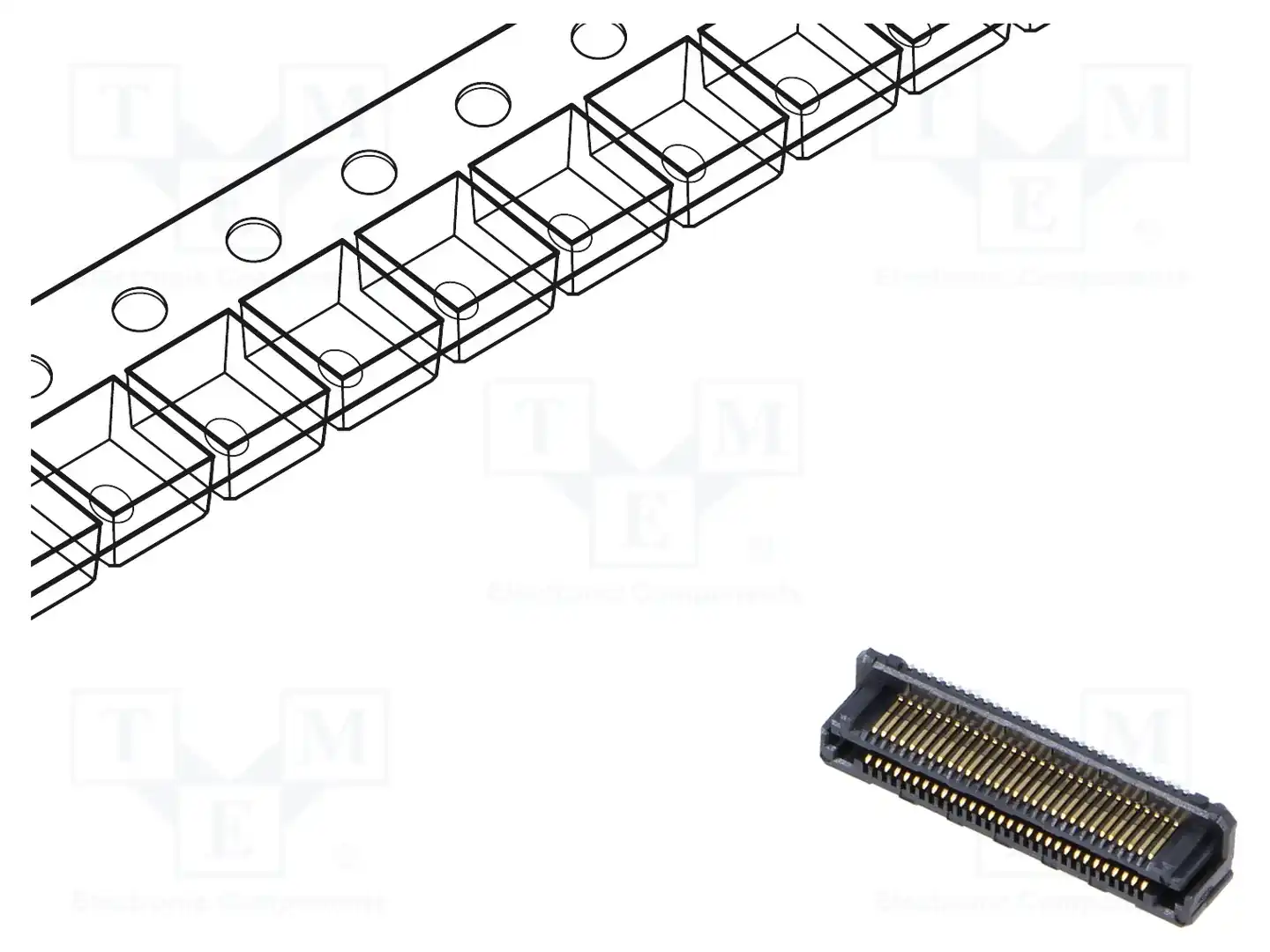 SAMTEC LSHM-130-02.5-L-DV-A-N-K-TR — Разъeмы пластина - пластина