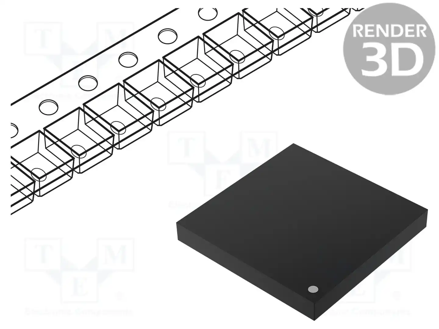 Microchip Technology ATSAM4E8CA-CUR — Линейка ARM 32-bit