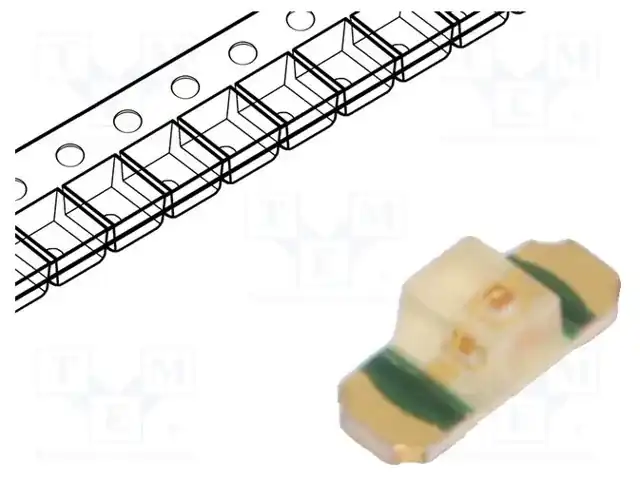 ROHM SEMICONDUCTOR SML-810MTT86 — Светодиоды SMD цветные