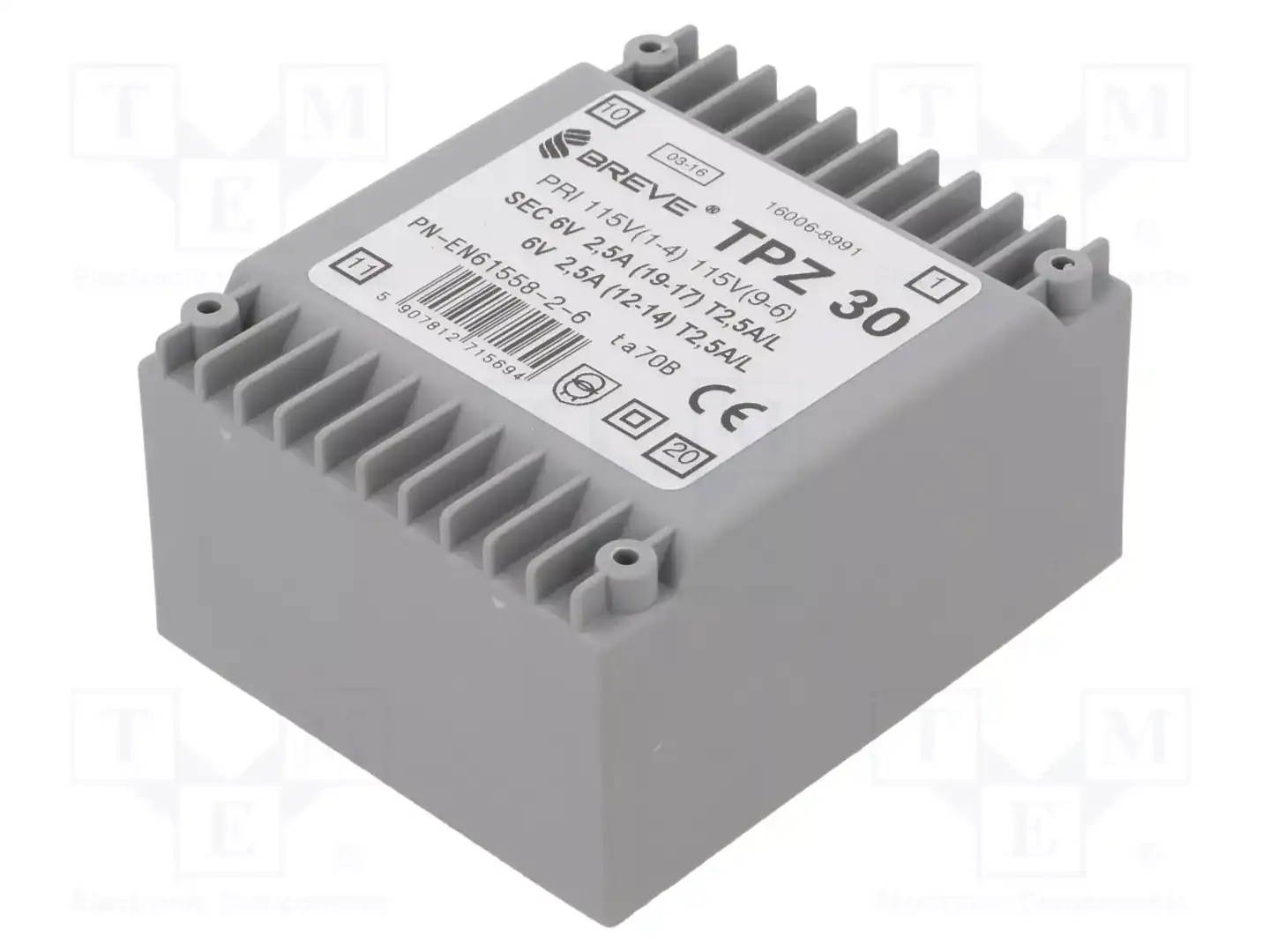BREVE TUFVASSONS 16006-8991 — Трансформаторы PCB